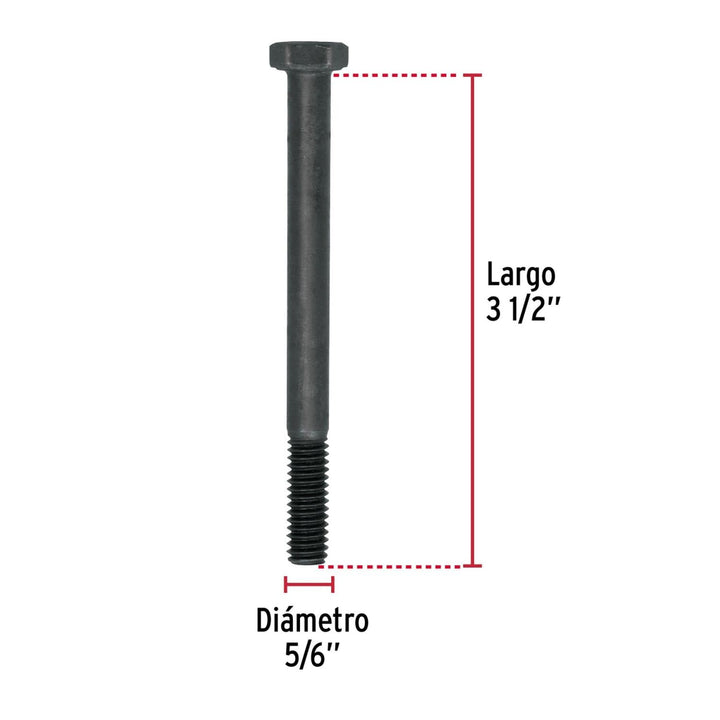 Tornillo Grado 5, 5/16 x 3-1/2', bolsa con 50 piezas Fiero - Mundo Tool 