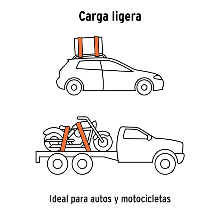 Sujetadores Con Matraca Carga Maxima 1000 Kg 2 Piezas - Mundo Tool 