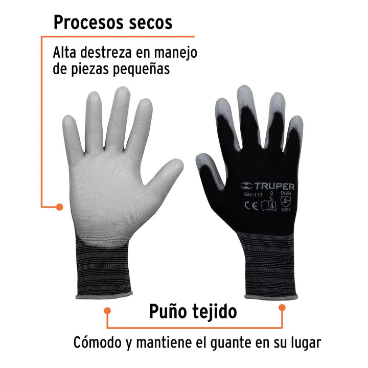 Guantes De Nylon Para Mecánico Largos Truper - Mundo Tool 