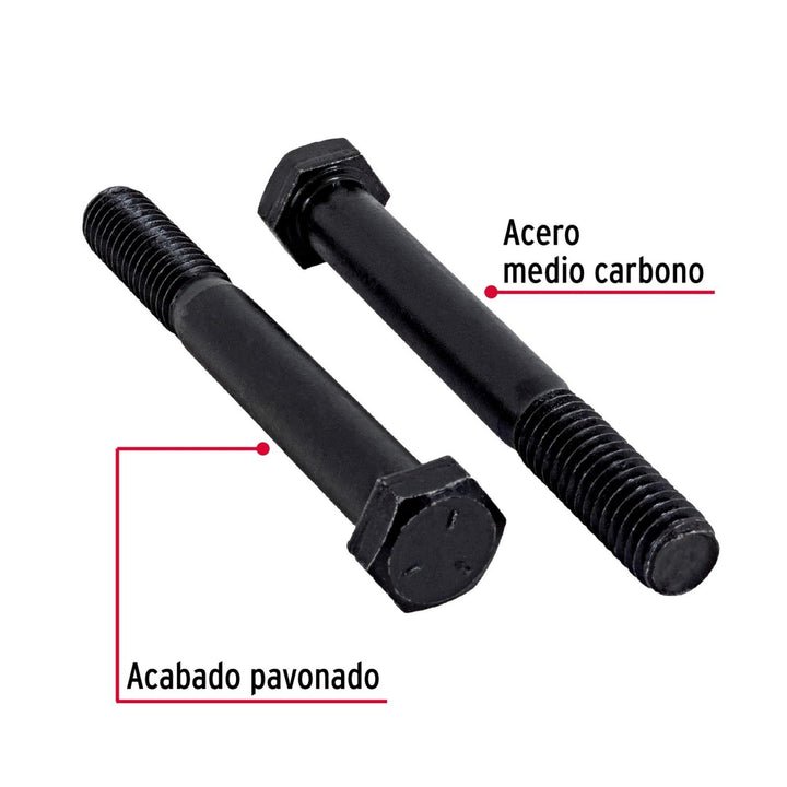 Tornillo Grado 5, 3/8 x 3', bolsa con 40 piezas Fiero - Mundo Tool 