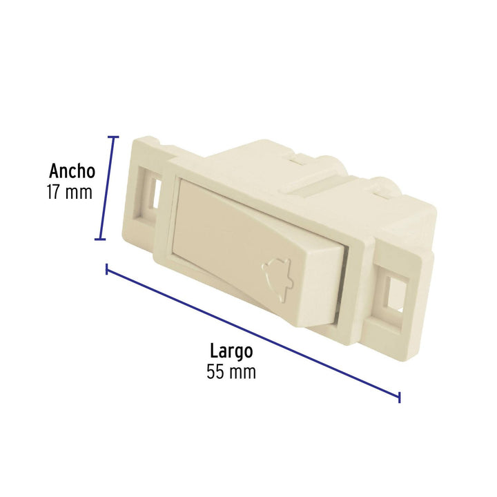 Interruptor Para Timbre Línea Económica Volteck - Mundo Tool 