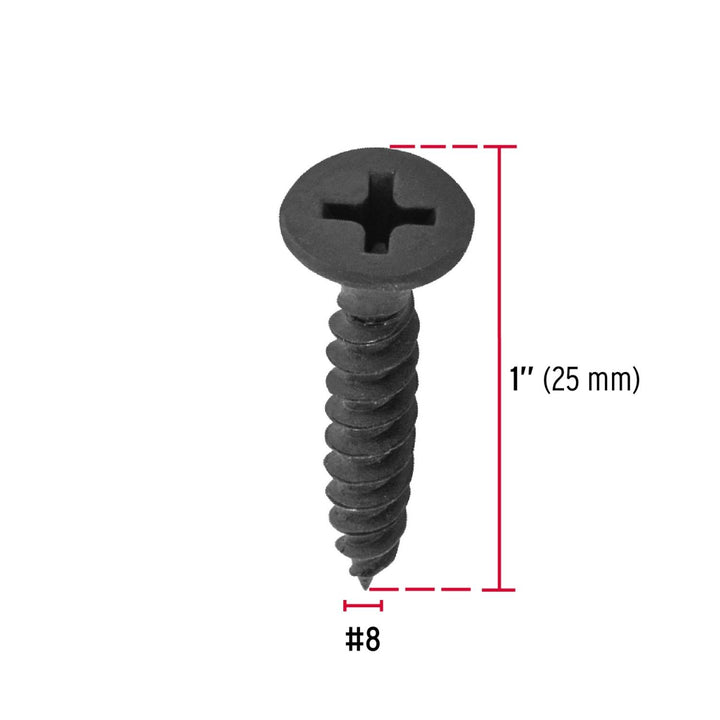 Pija multiusos 8 x 1', cuerda cerrada, caja con 100 piezas Fiero - Mundo Tool 