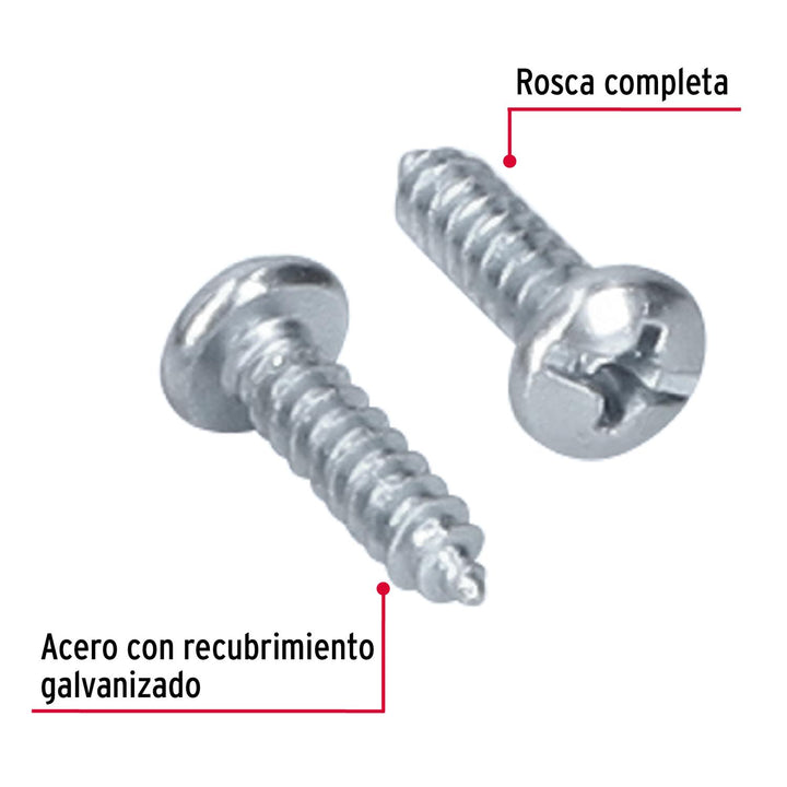 Pija Para Lámina #8 5/8' Caja Con 200 Pzas Fiero - Mundo Tool 