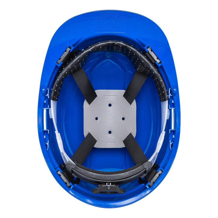 Casco de seguridad color azul Truper - Mundo Tool 