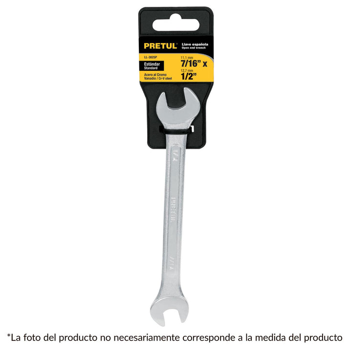 Llave Española 1/2 X 9/16' X 160 Mm Pretul - Mundo Tool 