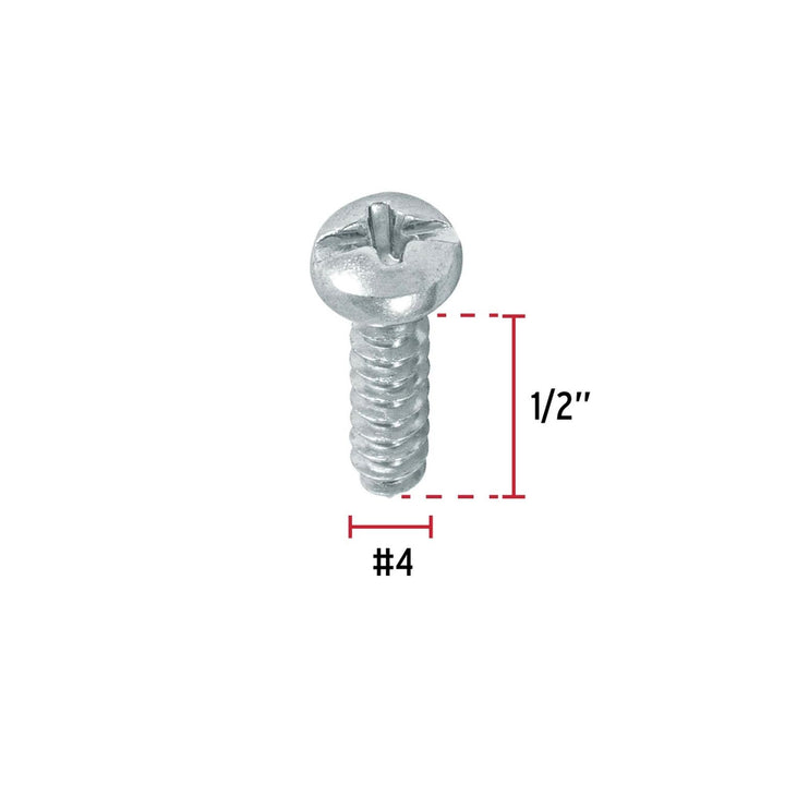 Pija para lámina, #4 x 1/2', bolsa con 200 piezas Fiero - Mundo Tool 