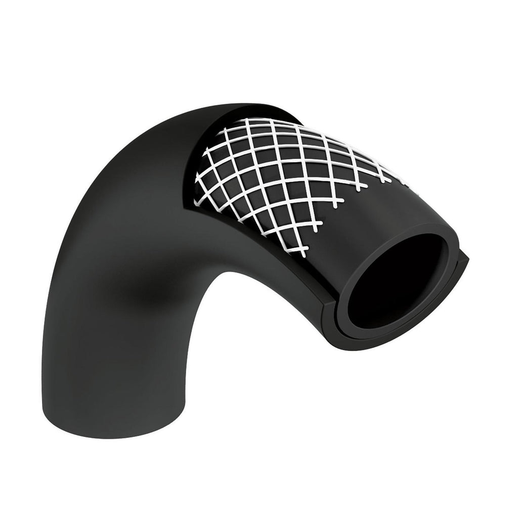 Manguera flexible negra, PVC, 3/8', 300 PSI,sin conexión,50m Foset - Mundo Tool 