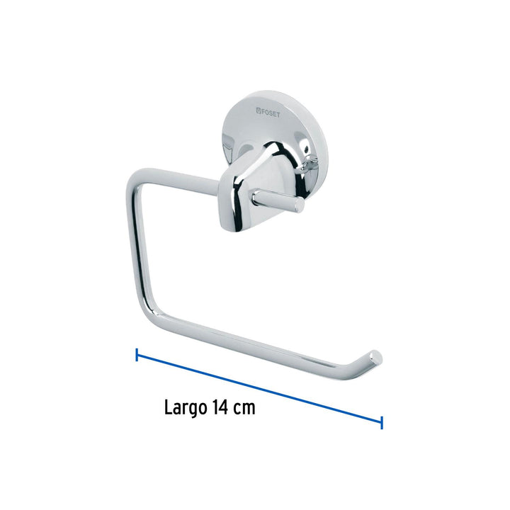 Portarrollo con soporte y barra metálicos, Foset - Mundo Tool 