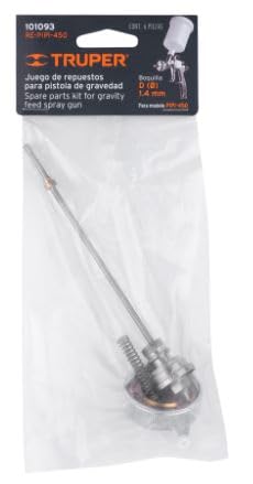 Truper RE-PIPI-450 Repuestos para Pistola para Pintar PIPI-450 - Mundo Tool 