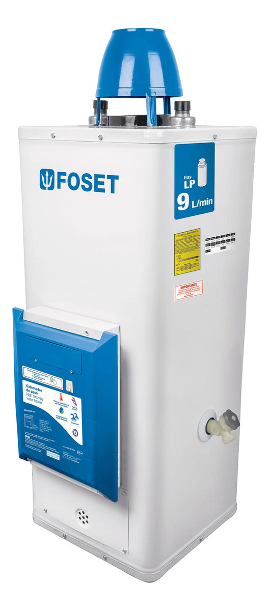 Calentador Electrónico De Paso 9 L 2 Servicios Gas L.p. - Mundo Tool 