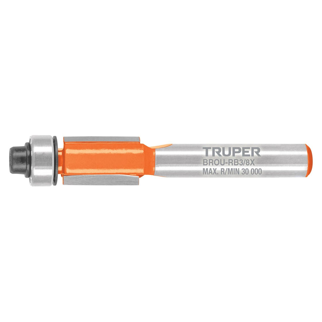 Broca router, recto, 3/8