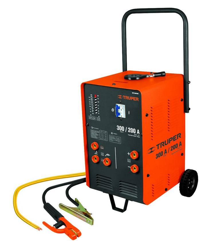 Truper SOT-300/200, Soldadora de arco eléctrico, corriente alterna y directa 300-200 - Mundo Tool 