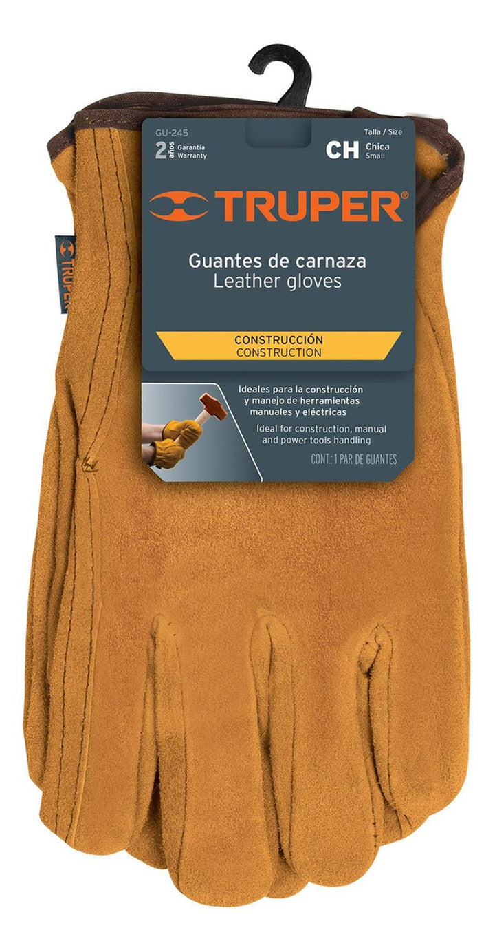 Guantes Carnaza Usos Generales Corto Truper - Mundo Tool 