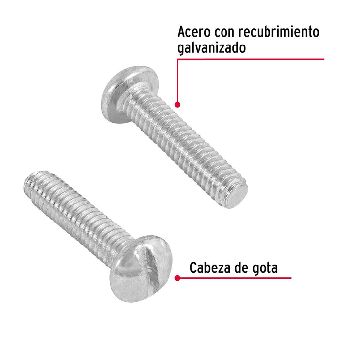 Tornillo Tipo Estufa 5/32x3/4' 350 Pzas Fiero - Mundo Tool 