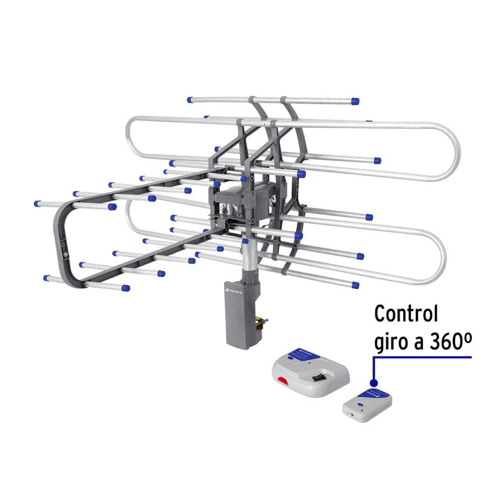 Antena Aérea Para Tv Giratoria 360 Grados A C Volteck - Mundo Tool 