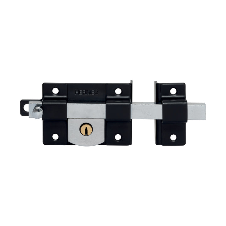Cerradura de barra libre, derecha, negra, HERMEX - Mundo Tool 