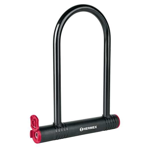Hermex CB-24 Candado rígido tipo ″U″ de 12 mm, Hermex - Mundo Tool 