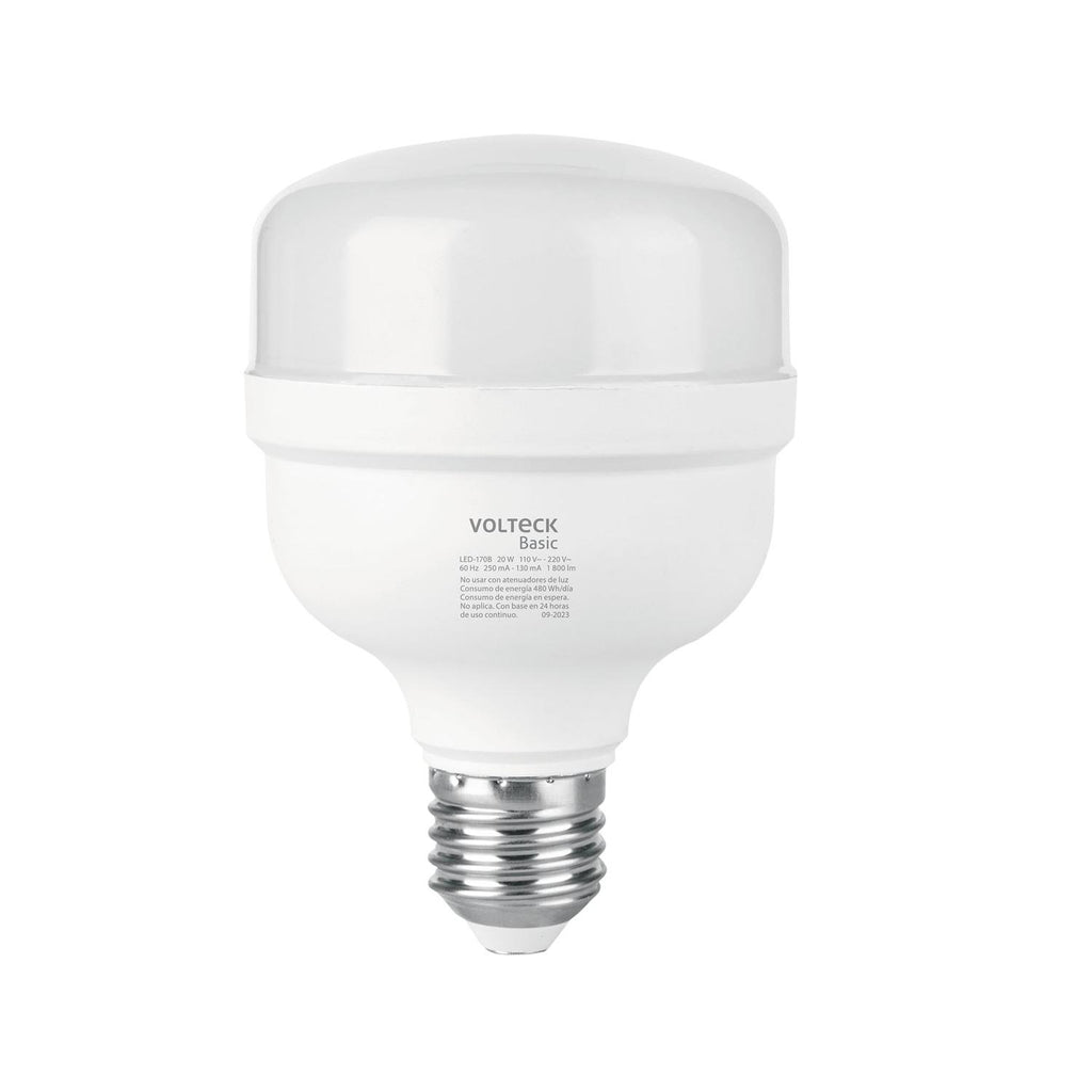 Lámpara LED alta potencia 20W (equiv. 170W) luz de día Basic - Mundo Tool 