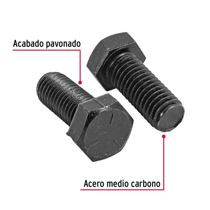 Tornillo Grado 5, 1/2 x 1-1/4', bolsa con 40 piezas Fiero - Mundo Tool 