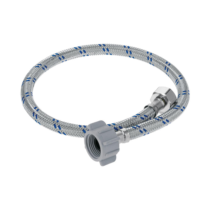 Foset Flexilum FWC-P60, Manguera para WC aluminio 1/2″ x 7/8″ largo 60 cm plástico/latón - Mundo Tool 