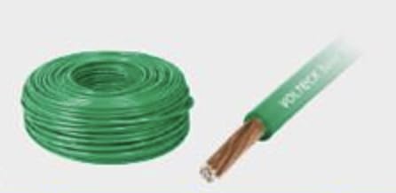 Rollo de 100 metros de cable THW CCA 8 AWG verde, Basic - Mundo Tool 