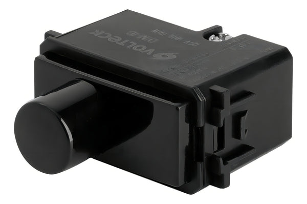 Dimmer Giratorio Italiana Color Negro Volteck 47612 - Mundo Tool 