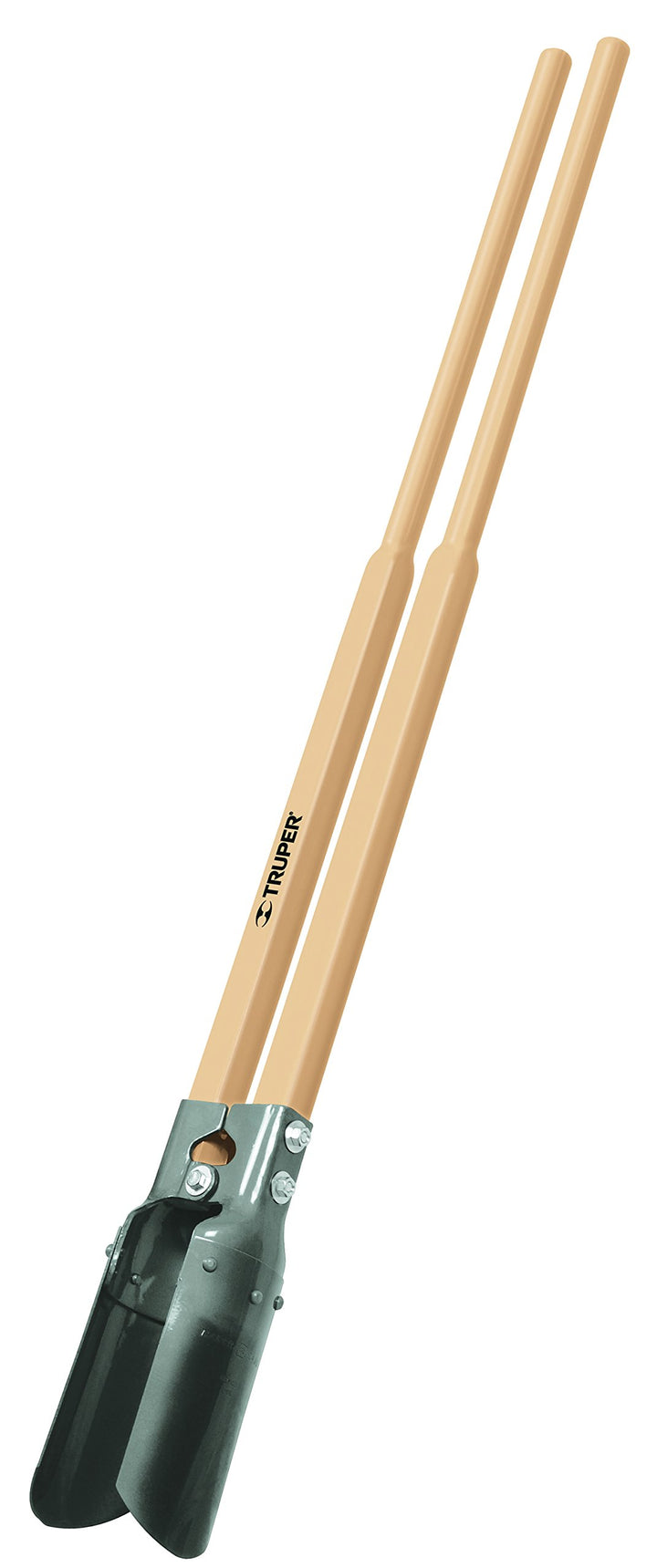 Truper CA-35, Cavador atlas, hoja remachada mangos de madera cuadrados 48″ - Mundo Tool 