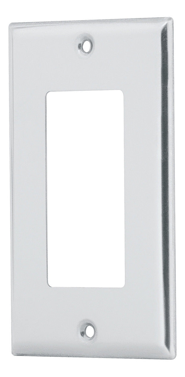 Placa 1 Ventana De Acero Inoxidable Línea Cla Volteck 46421 - Mundo Tool 
