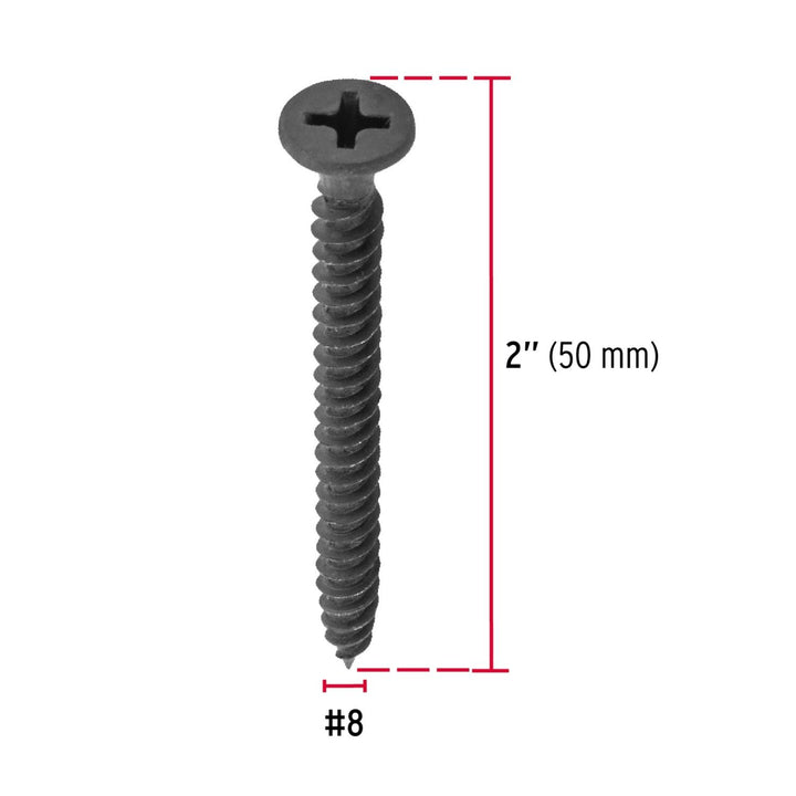 Pija multiusos 8 x 2', cuerda cerrada, caja con 100 piezas Fiero - Mundo Tool 