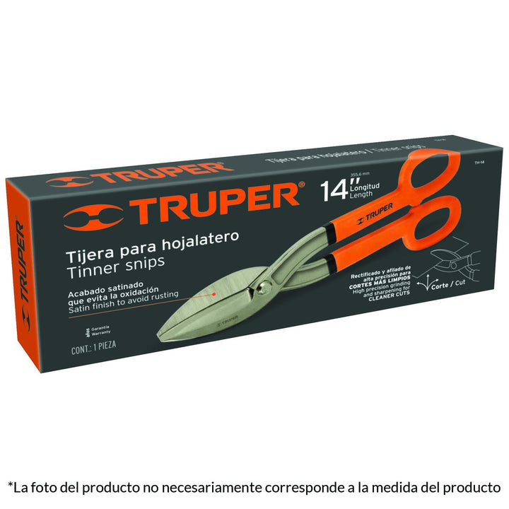 Tijera Para Hojalatero 16 Truper - Mundo Tool 