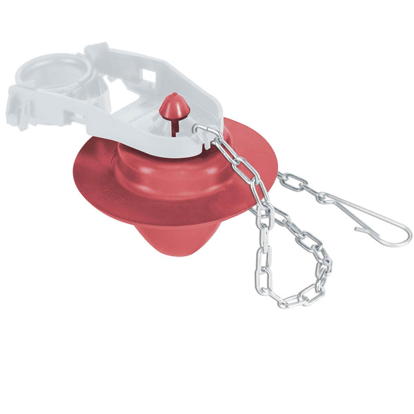 Foset SA-009 Sapo para WC de 2″, silicona con marco rígido, cadena inoxidable - Mundo Tool 