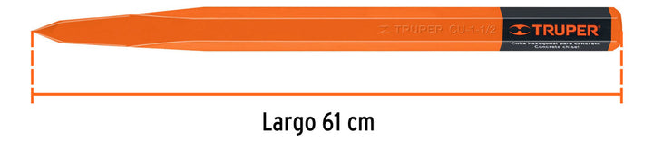 Cuña Para Concreto, 1-1/2' Truper - Mundo Tool 