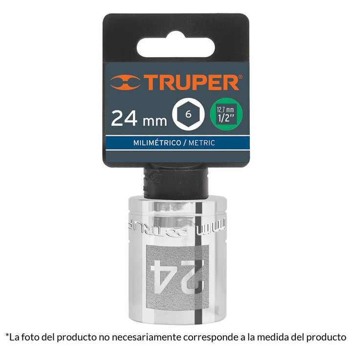 Dado 12mm cuadro 1/2" Truper - Mundo Tool 