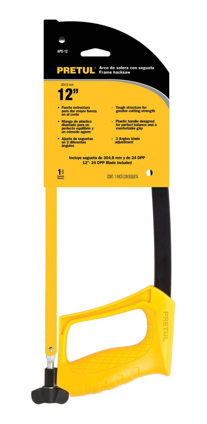 Arco De Solera Para Segueta 12' Pretul - Mundo Tool 