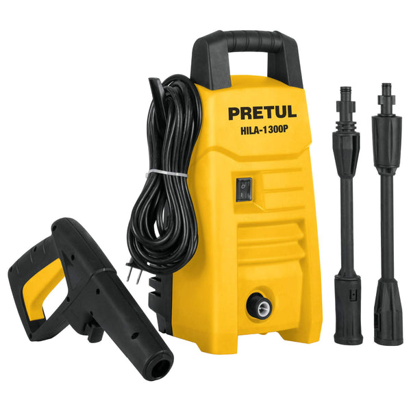 Pretul HILA-1500P, Hidrolavadora eléctrica 1500 PSI con ruedas para fácil transportación - Mundo Tool 