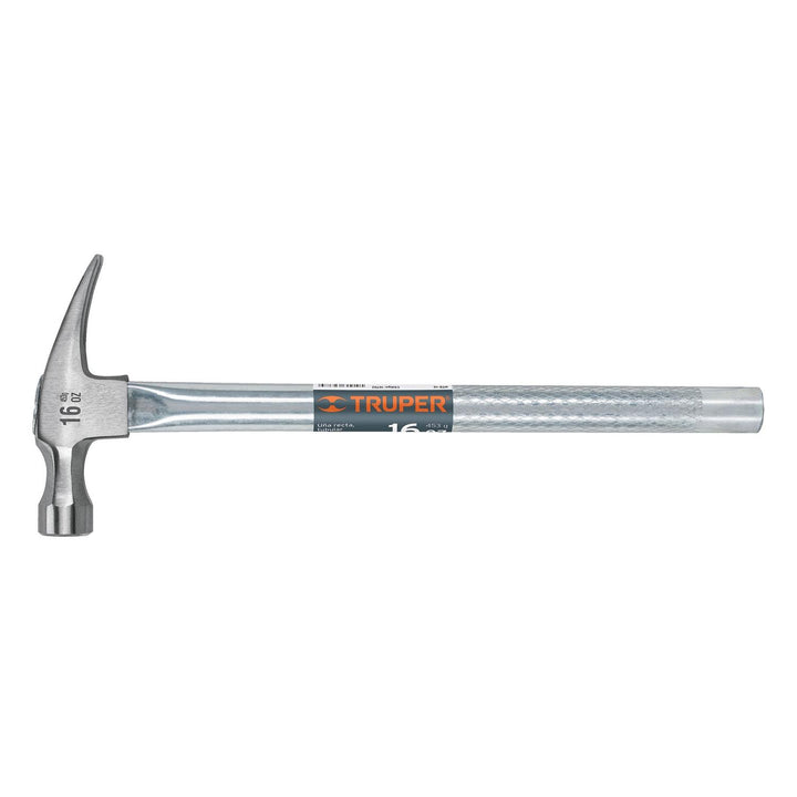 Martillo Uña Recta 16 Oz Mango Tubular Truper - Mundo Tool 