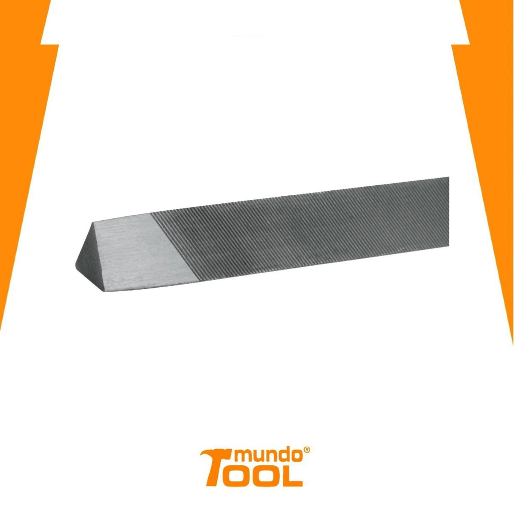 Lima triangular 8" para machete, 36 dpp, con mango, Truper - Mundo Tool 