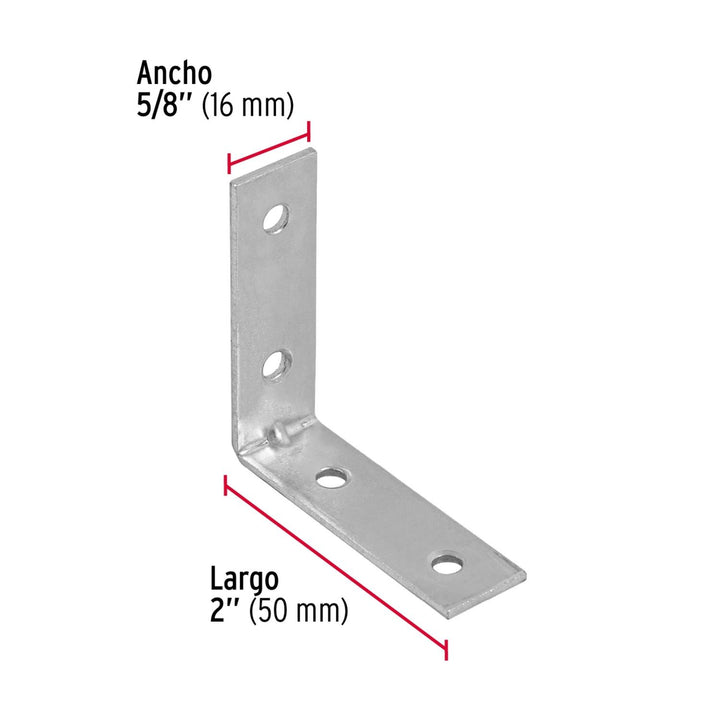 Escuadra esquinera, 2' x 2' Fiero - Mundo Tool 