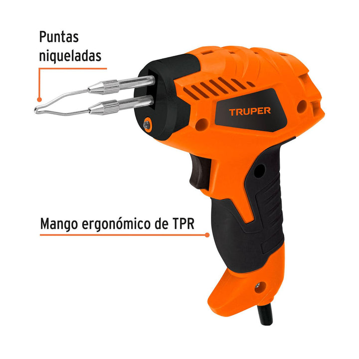 Cautín 40 W tipo pistola, Truper - Mundo Tool 