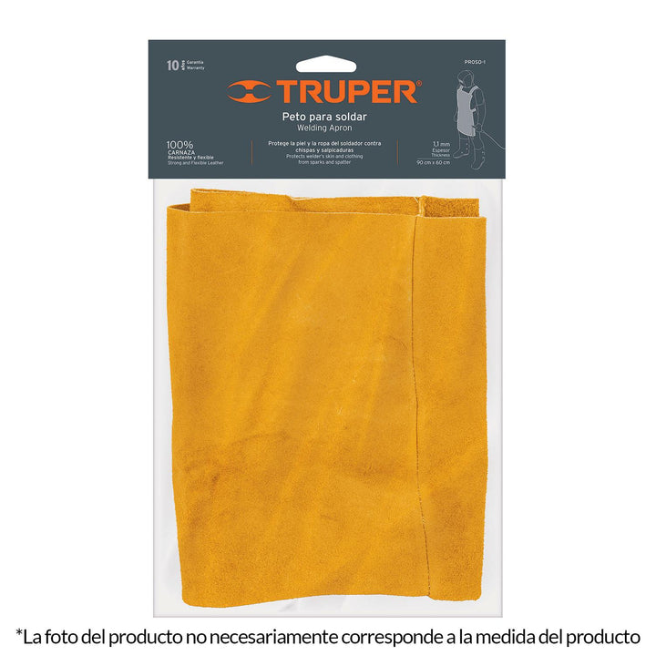 Protección Para Soldar, Capucha De Carnaza Truper - Mundo Tool 