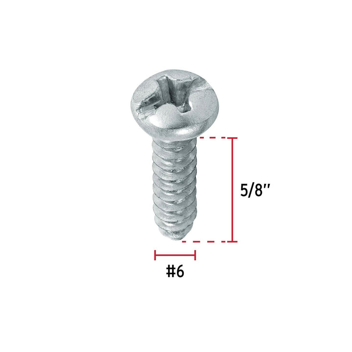 Pija para lámina, #6 x 5/8', bolsa con 200 piezas Fiero - Mundo Tool 