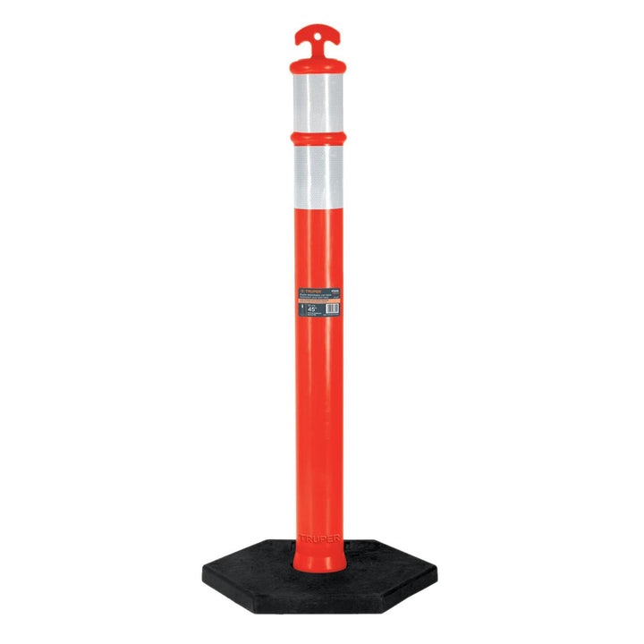 Poste delimitador con banda reflejante - Mundo Tool 
