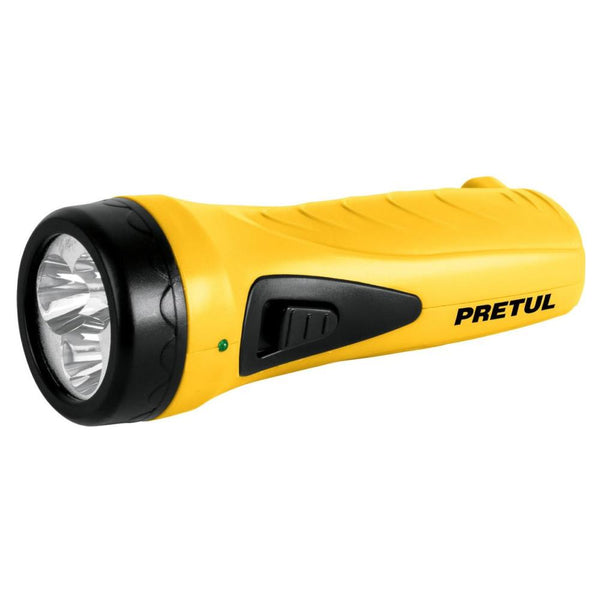 Linterna Recargable De 3 Leds Pretul - Mundo Tool 