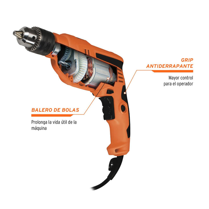 Rotomartillo 1/2" 600 W, profesional, Truper - Mundo Tool 