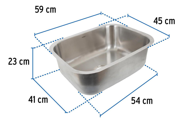 Tarja De Lujo 59x46x23 Submontar Foset 45175 - Mundo Tool 