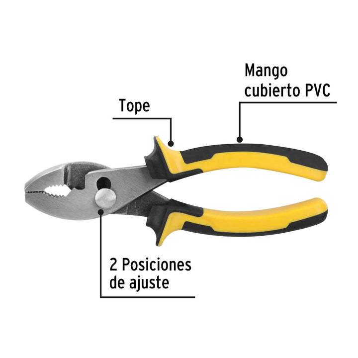 Pinza de chofer 6" mango Comfort Grip, Pretul - Mundo Tool 