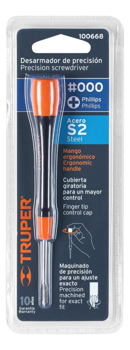 Desarmador De Precisión De Cruz Ph000 - Mundo Tool 