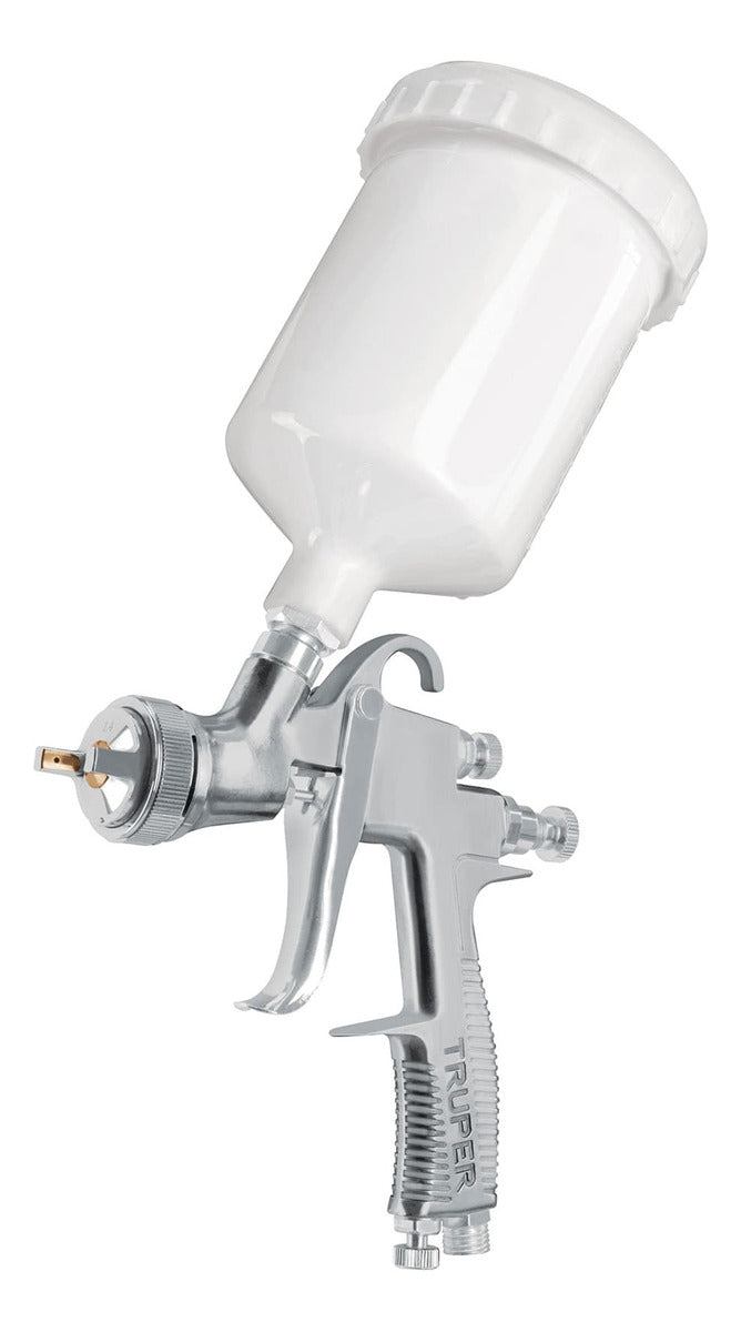 Pistola P/pintar Gravedad Lvlp Vaso Plástico, 1.7 Mm, Truper - Mundo Tool 