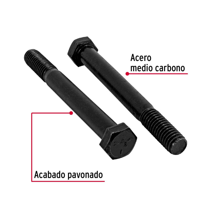 Tornillo Grado 5, 3/8 x 3-1/2', bolsa con 30 piezas Fiero - Mundo Tool 