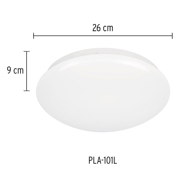 Plafón Redondo 10w 6500k Led Volteck - Mundo Tool 